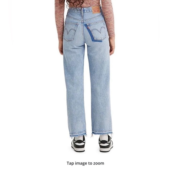 LEVI’S RIBCAGE STRAIGHT ANKLE SIZE  27 - Picture 3 of 16